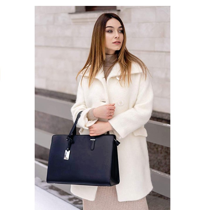 Computer Bag for Women - Ideal Laptop Tote Bag to Keep Your Business Documents, Laptop & Notebook - Image 5
