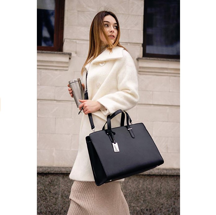 Computer Bag for Women - Ideal Laptop Tote Bag to Keep Your Business Documents, Laptop & Notebook - Image 6