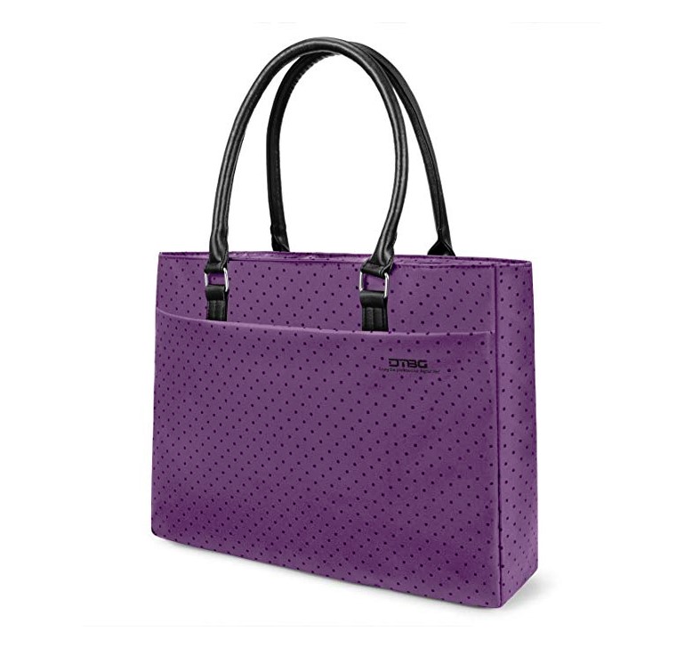 DTBG Laptop Tote Bag, Women Shoulder Bag Briefcase Casual Handbag Laptop - Image 3